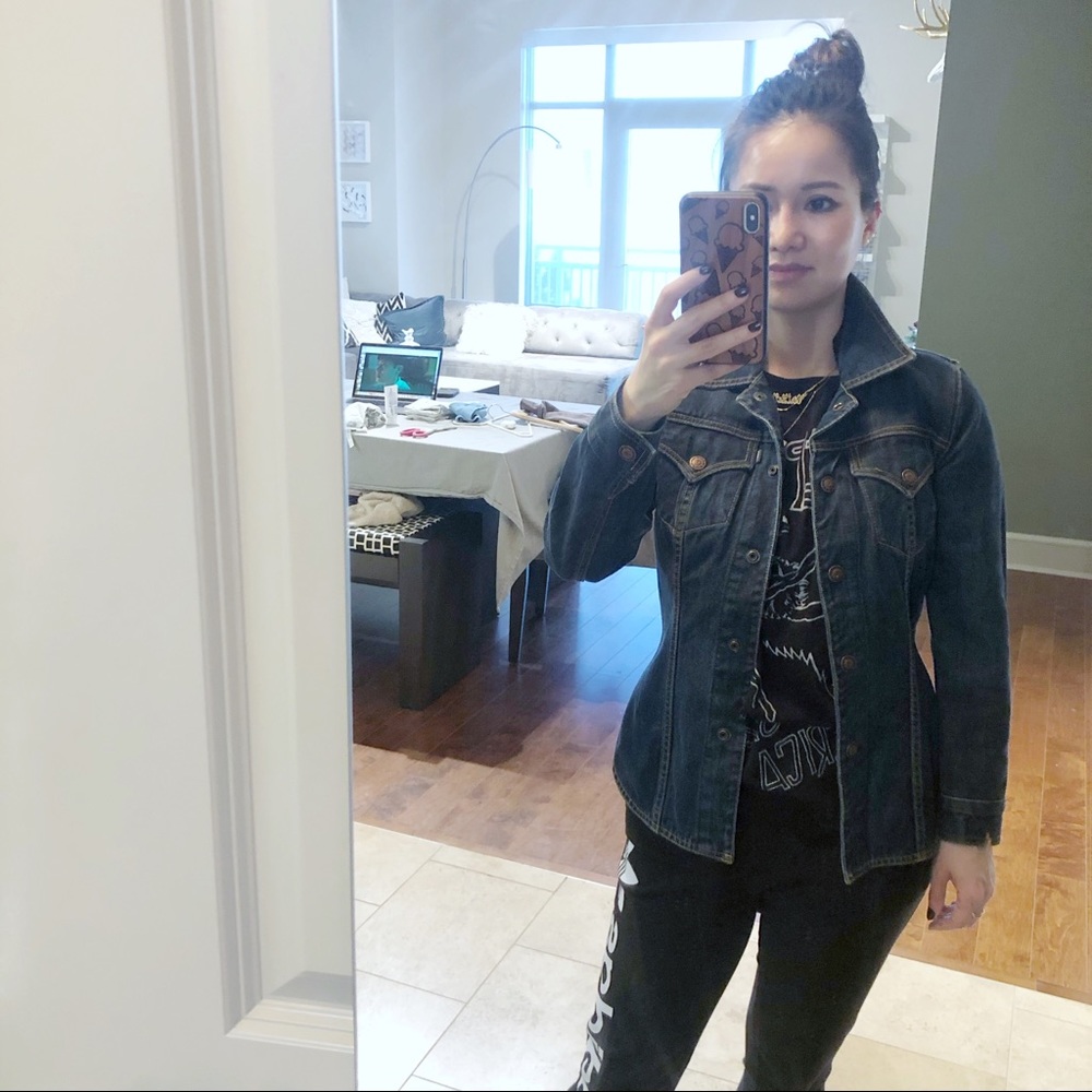 Vintage Vibes Earl Jean Denim Shirt Jacket
